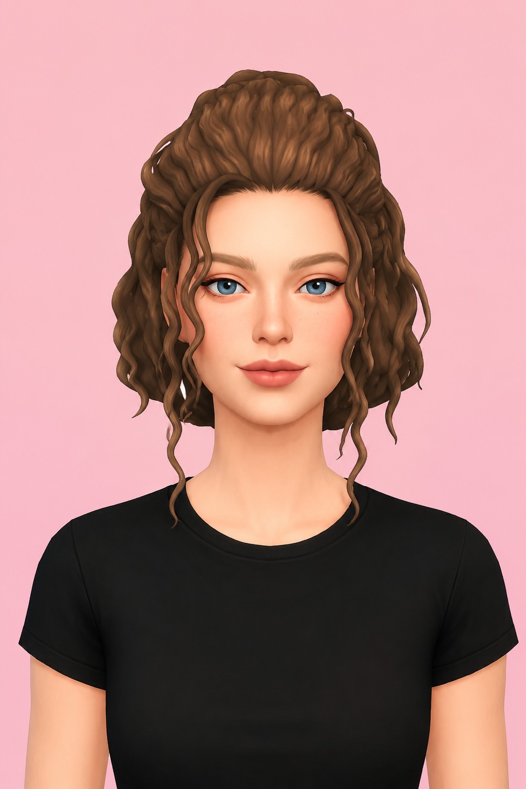 Tyler Hairstyle custom content (CC) for Sims 4 by simstrouble