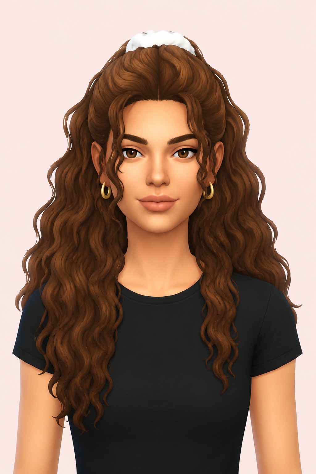 Maree Hairstyle custom content (CC) for Sims 4 by simstrouble
