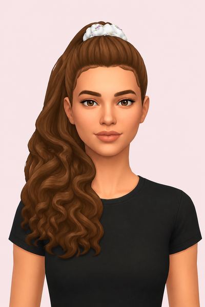 Despina Hairstyle by simstrouble custom content (CC) for Sims 4 by simstrouble