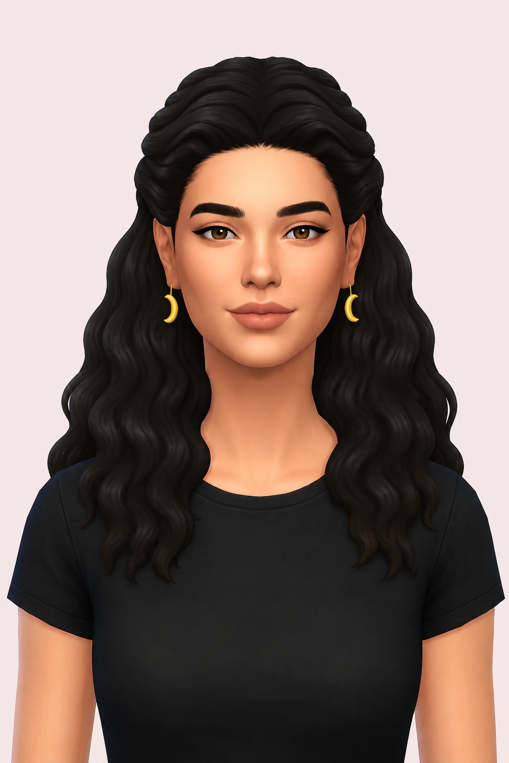 Hoppie Hairstyle by simstrouble custom content (CC) for Sims 4 by simstrouble