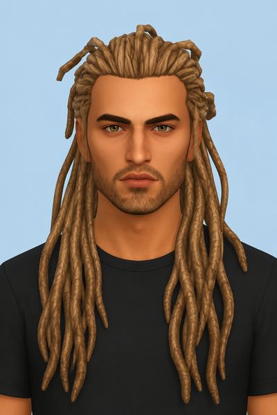 Moze Hair (Hair Commissions) custom content (CC) for Sims 4 by jo_se_oh