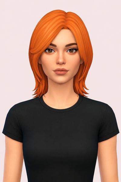 Adrasteia Hair (Hair Commissions) custom content (CC) for Sims 4 by jo_se_oh