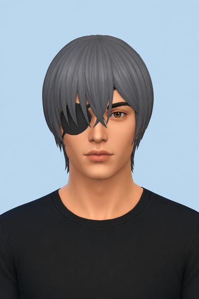 Ciel Hair (Hair Commissions) custom content (CC) for Sims 4 by jo_se_oh