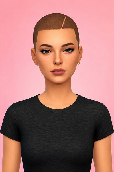 Fez Hair (Hair Commissions) custom content (CC) for Sims 4 by jo_se_oh