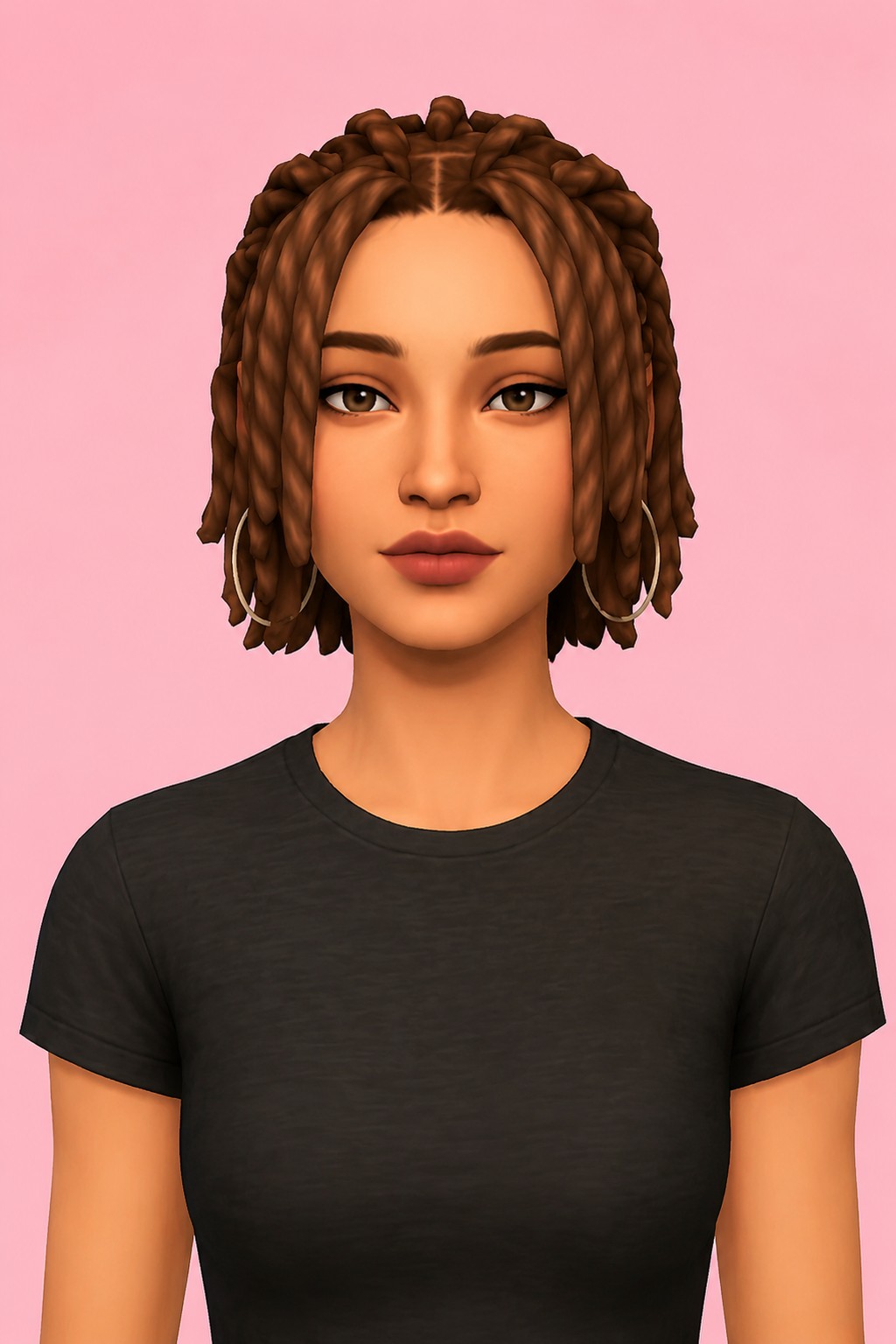 Dan Hair custom content (CC) for Sims 4 by jo_se_oh