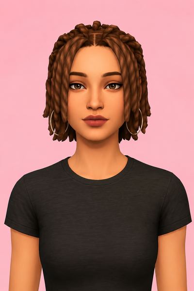Dan Hair custom content (CC) for Sims 4 by jo_se_oh