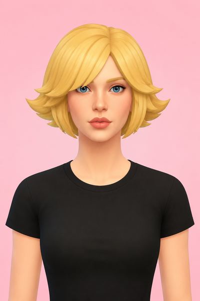 Alex Hair (Reboot Version) custom content (CC) for Sims 4 by jo_se_oh