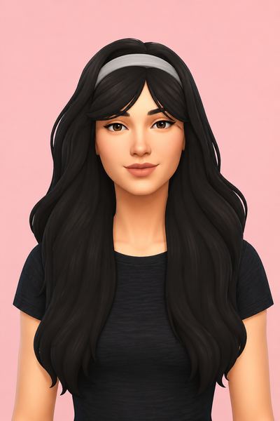 Lita Hair custom content (CC) for Sims 4 by jo_se_oh
