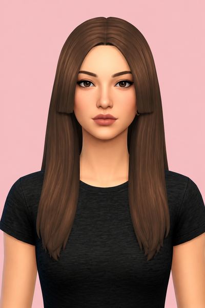 Yuki Hair custom content (CC) for Sims 4 by jo_se_oh