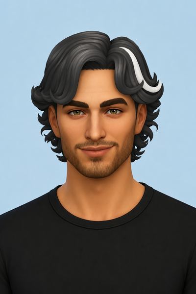 Bo Hair (Hair Commissions) custom content (CC) for Sims 4 by jo_se_oh