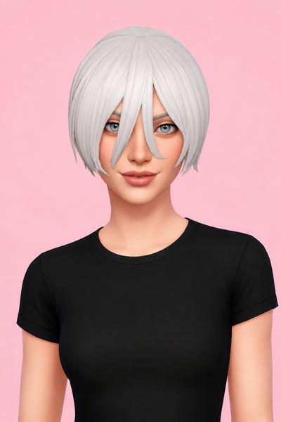 Quanxi Hair (Hair Commissions) custom content (CC) for Sims 4 by jo_se_oh