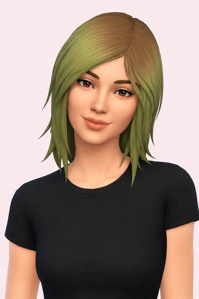 Chloe Price (Life Is Strange 2) Hair (Hair Commissions) custom content (CC) for Sims 4 by jo_se_oh