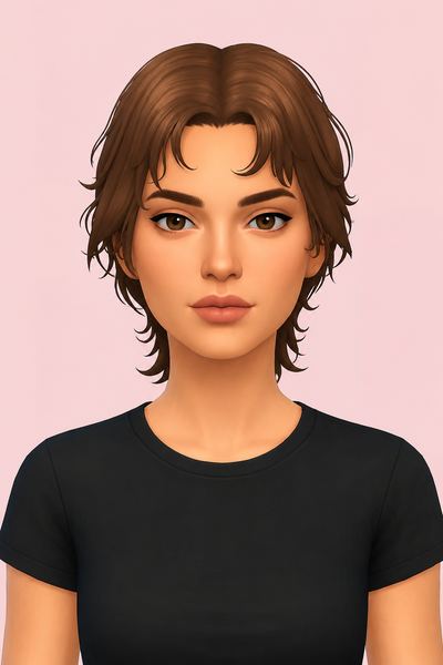 Riggs Hair custom content (CC) for Sims 4 by jo_se_oh