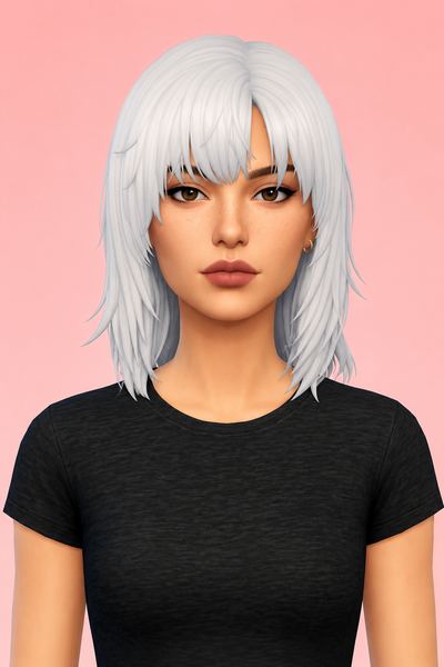 Yesui Hair (Hair Commissions) custom content (CC) for Sims 4 by jo_se_oh