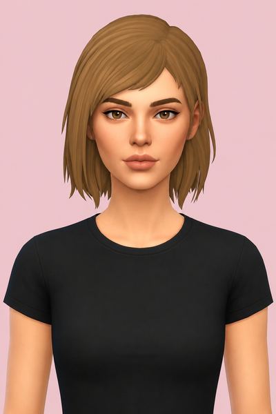 Max Hair (Hair Commissions) custom content (CC) for Sims 4 by jo_se_oh