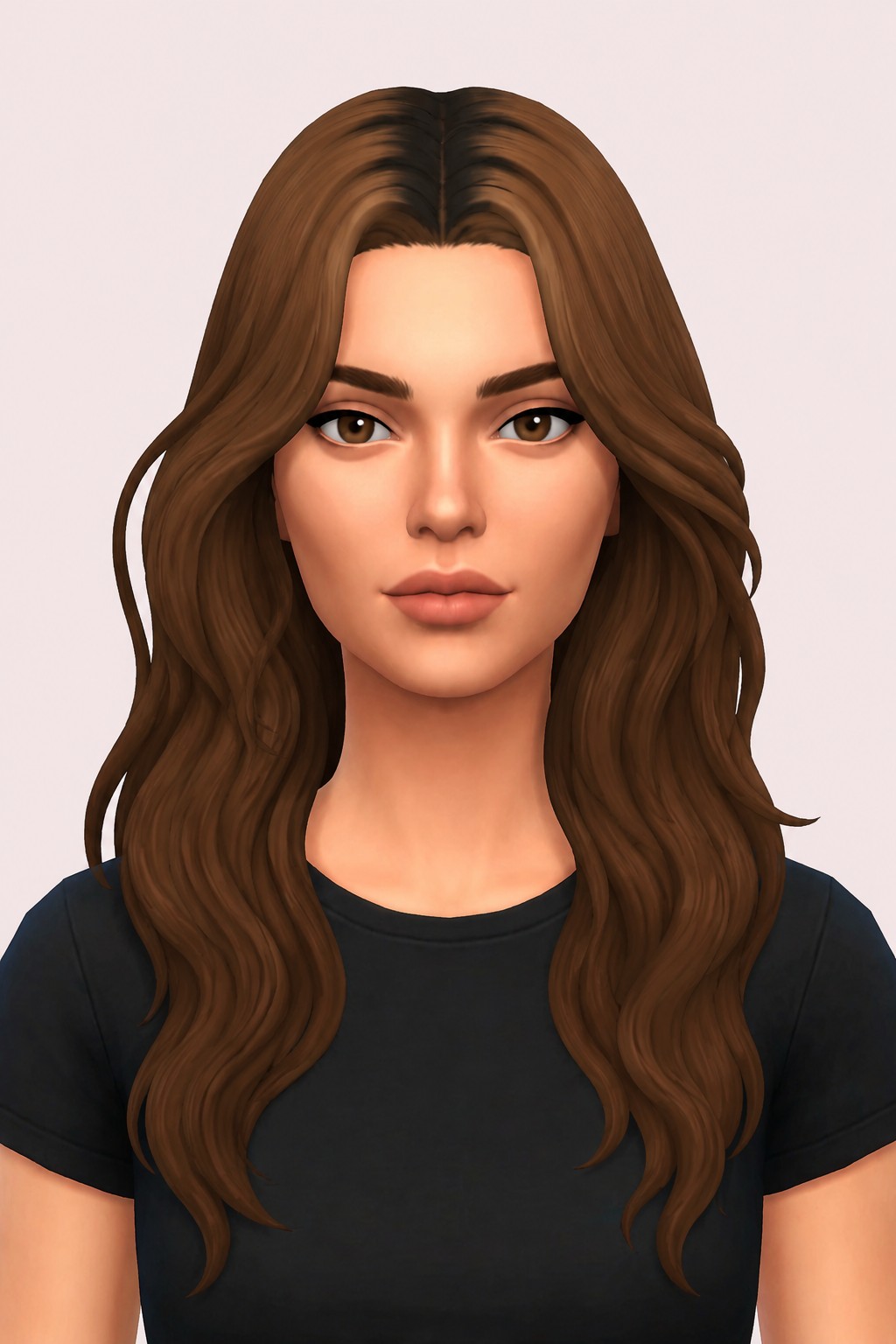 Taryn Roots Overlay custom content (CC) for Sims 4 by jo_se_oh