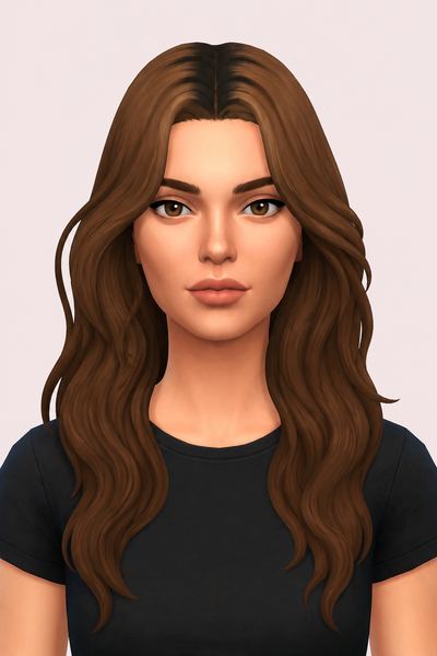 Taryn Roots Overlay custom content (CC) for Sims 4 by jo_se_oh