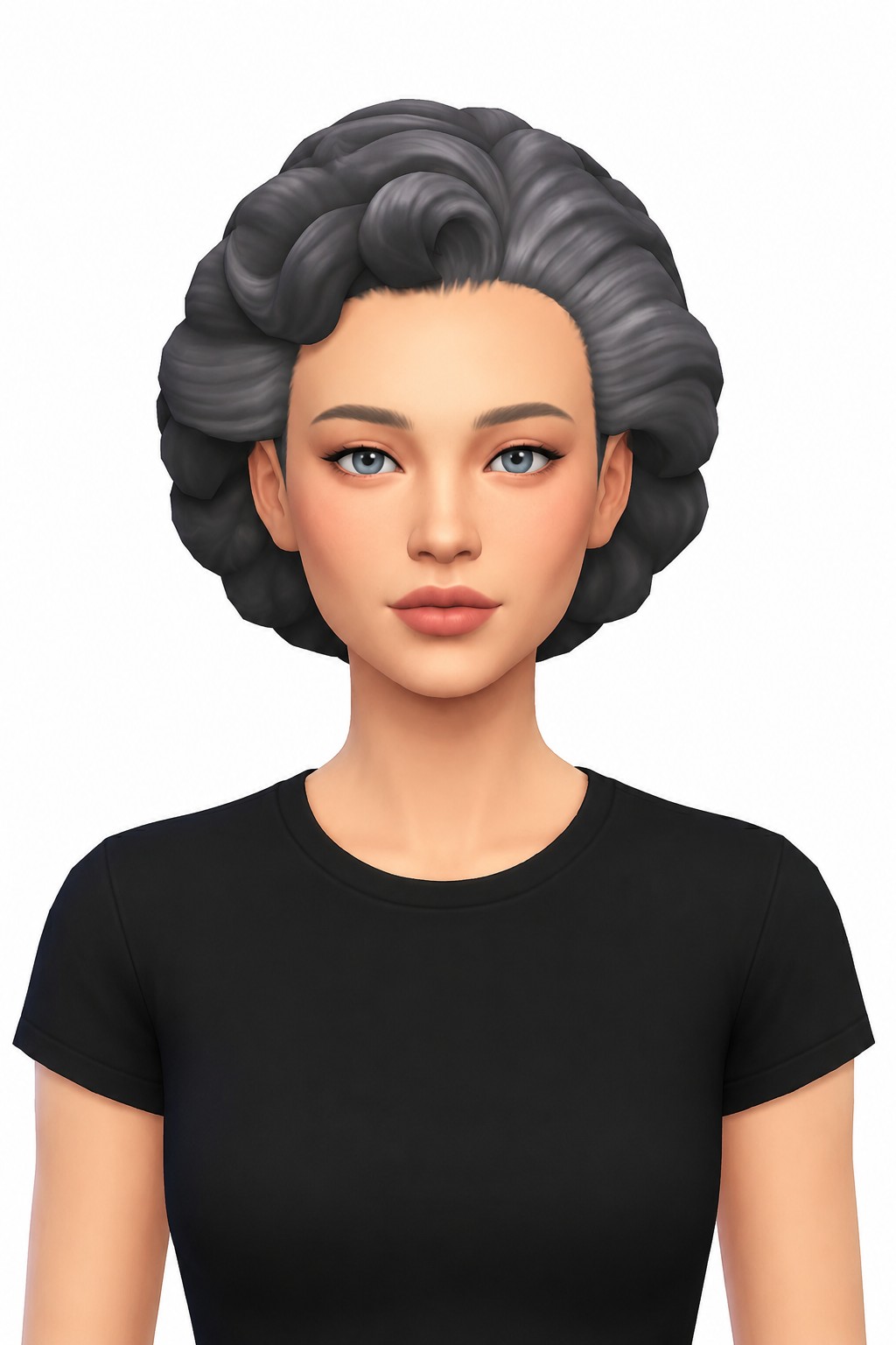 Myrtle Hair custom content (CC) for Sims 4 by jo_se_oh