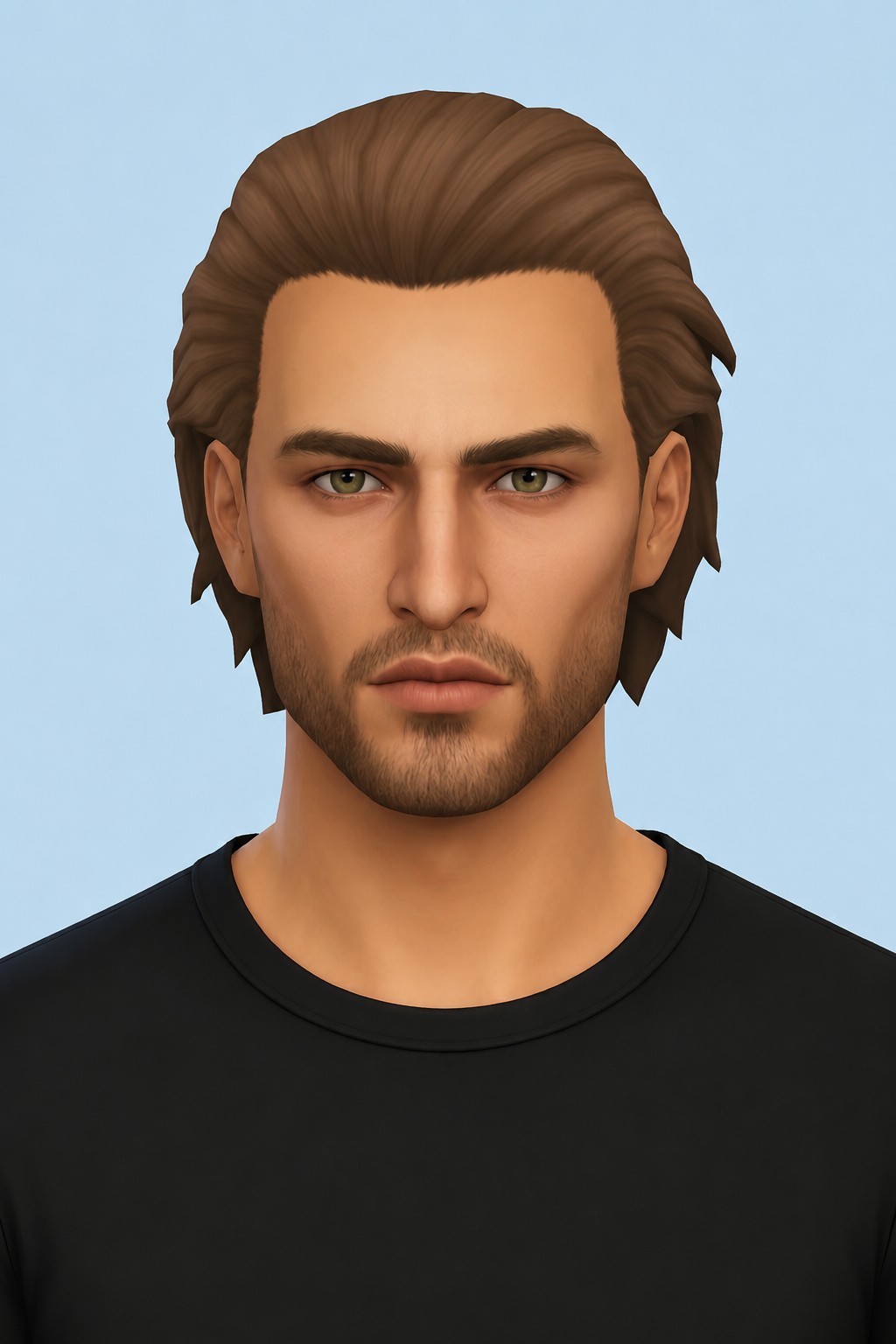 Sam Drake (Hair Commissions) custom content (CC) for Sims 4 by jo_se_oh