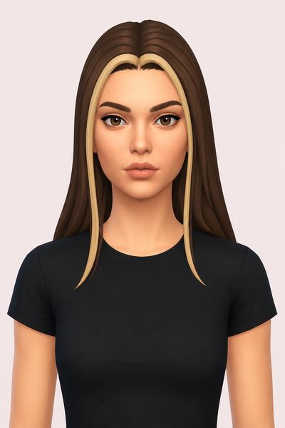 Reed Hair custom content (CC) for Sims 4 by jo_se_oh