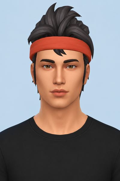 Zoom Hair (Hair Commission) custom content (CC) for Sims 4 by jo_se_oh
