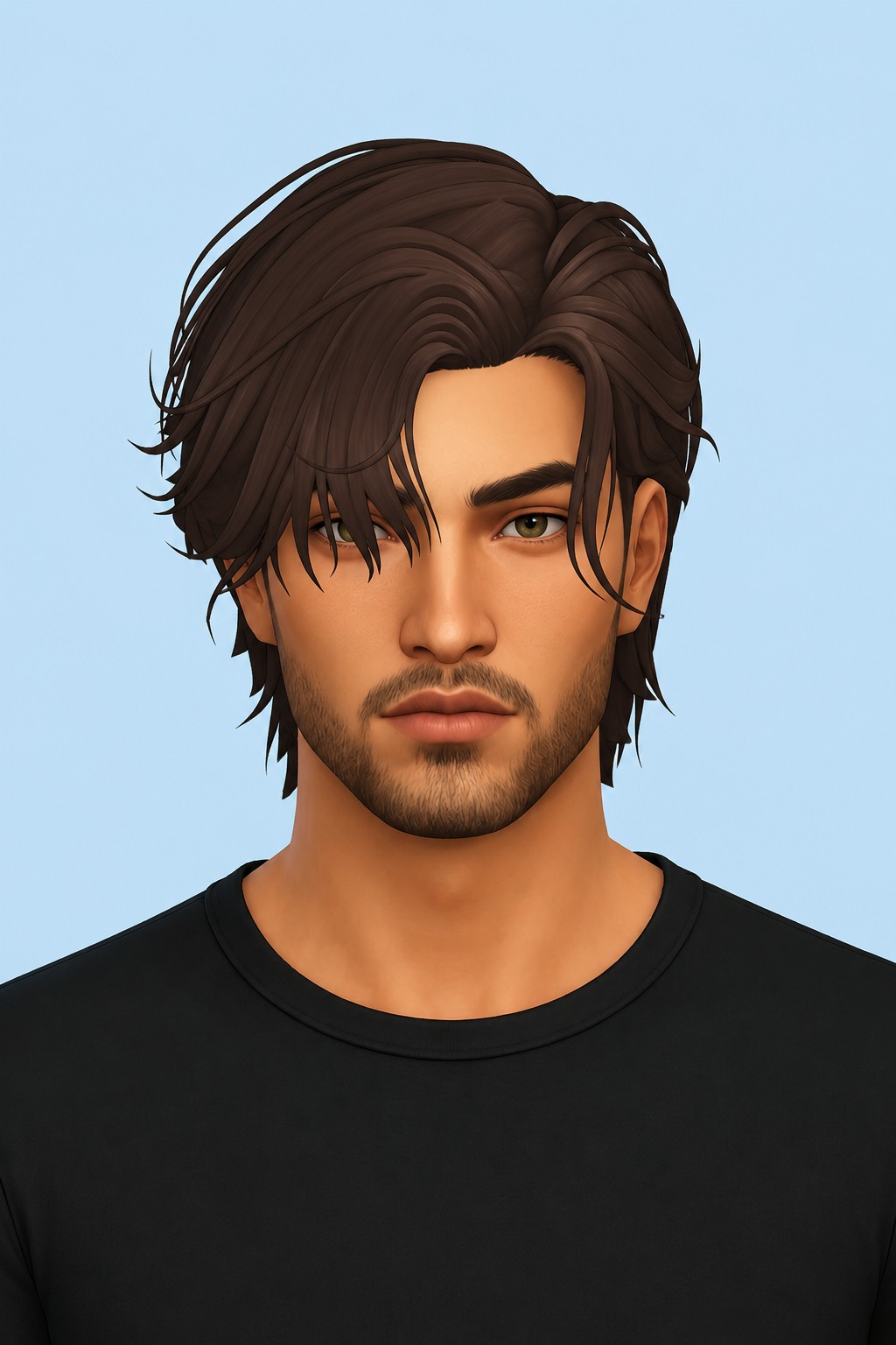 Nicholas Hair custom content (CC) for Sims 4 by jo_se_oh