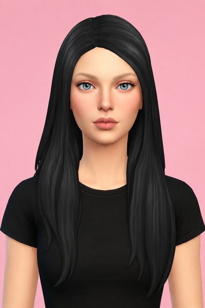Donna Hair custom content (CC) for Sims 4 by jo_se_oh