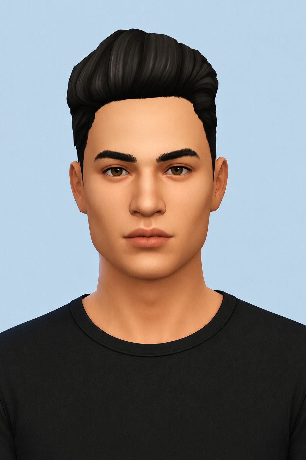 Don Hair custom content (CC) for Sims 4 by jo_se_oh