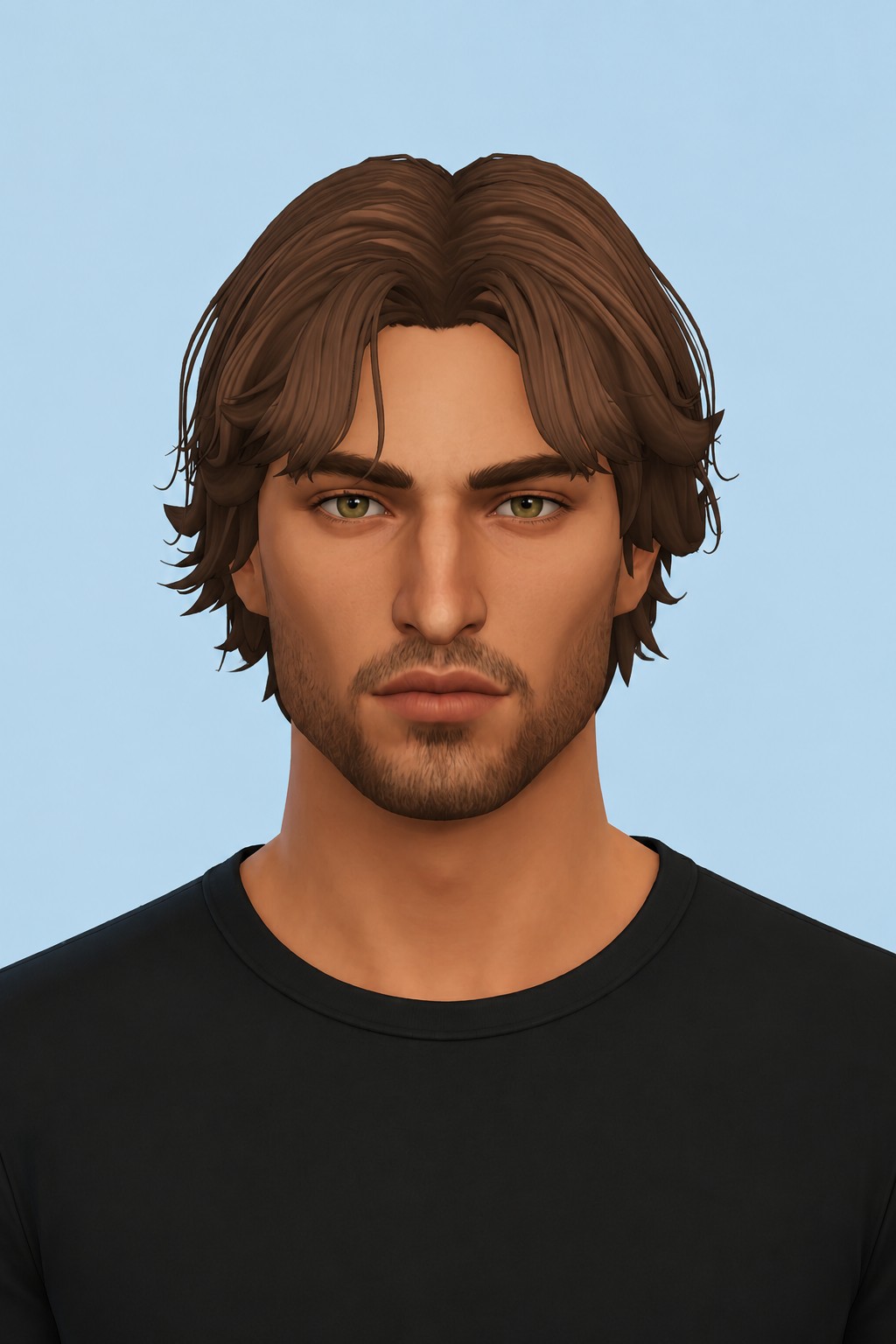 Alex Hair custom content (CC) for Sims 4 by jo_se_oh