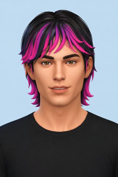 Hannah Hair custom content (CC) for Sims 4 by jo_se_oh