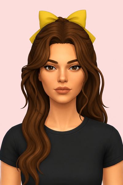 Mirabeth Bow custom content (CC) for Sims 4 by jo_se_oh