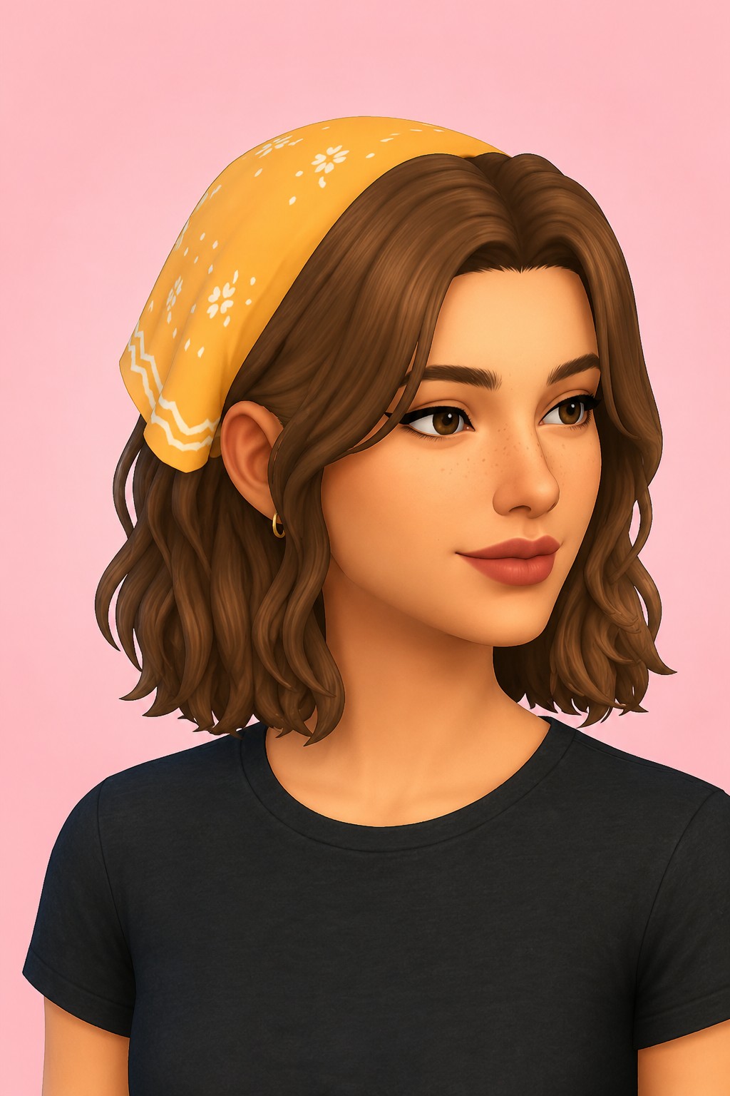 Flora Bow custom content (CC) for Sims 4 by jo_se_oh