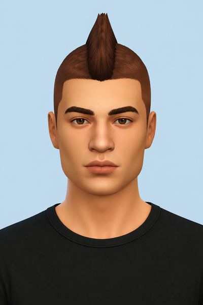 Cody Hair custom content (CC) for Sims 4 by jo_se_oh