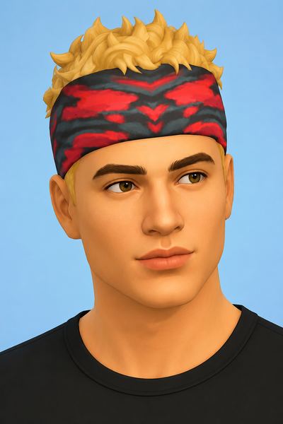 Gordy Bandana Recolor custom content (CC) for Sims 4 by jo_se_oh