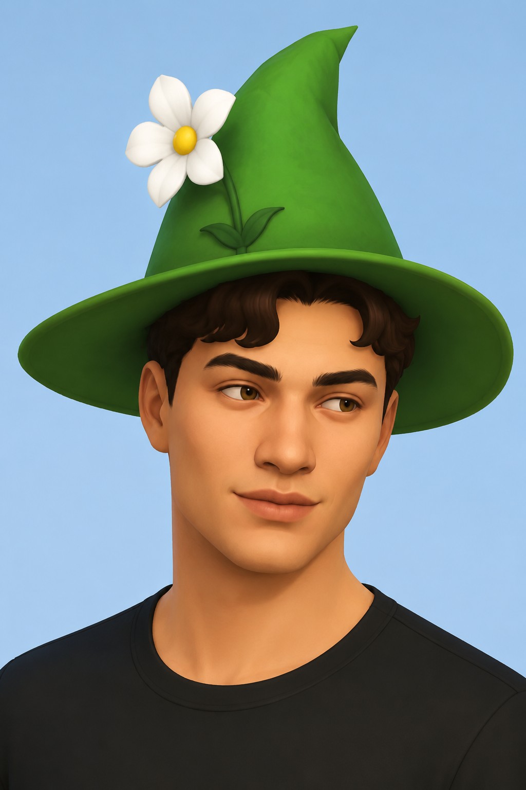 Gustafa Hat custom content (CC) for Sims 4 by jo_se_oh