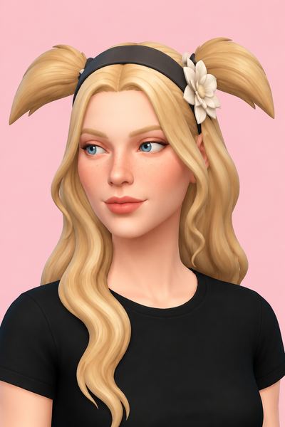 Cassandra Flower custom content (CC) for Sims 4 by jo_se_oh