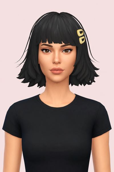 Buttercup Hair custom content (CC) for Sims 4 by jo_se_oh