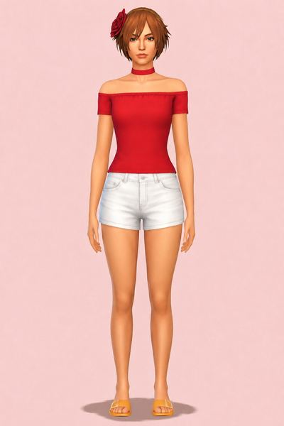 Sun Shangxiang custom content (CC) for Sims 4 by jo_se_oh