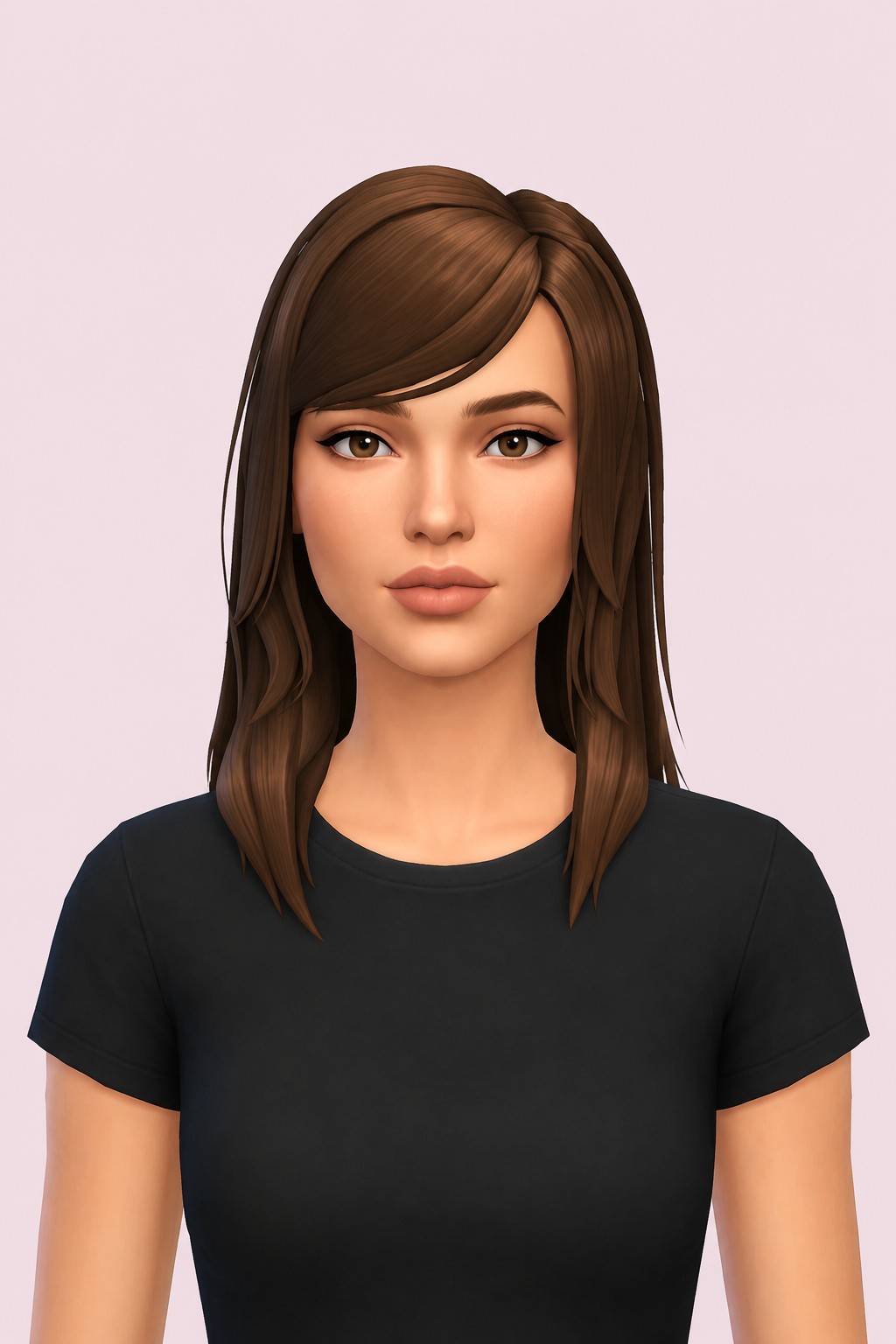 Kate Hair custom content (CC) for Sims 4 by jo_se_oh