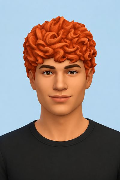 Jacob Hair custom content (CC) for Sims 4 by jo_se_oh