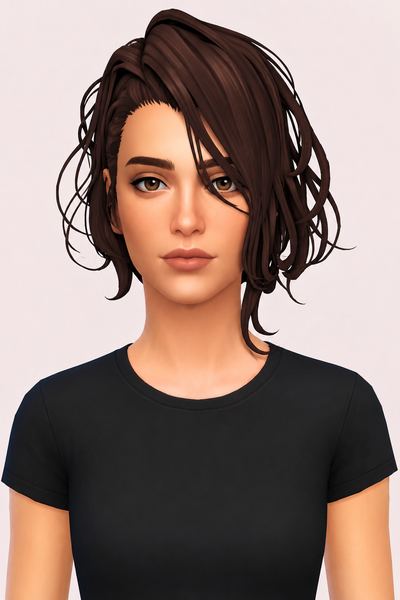 Yoshi Hair custom content (CC) for Sims 4 by jo_se_oh