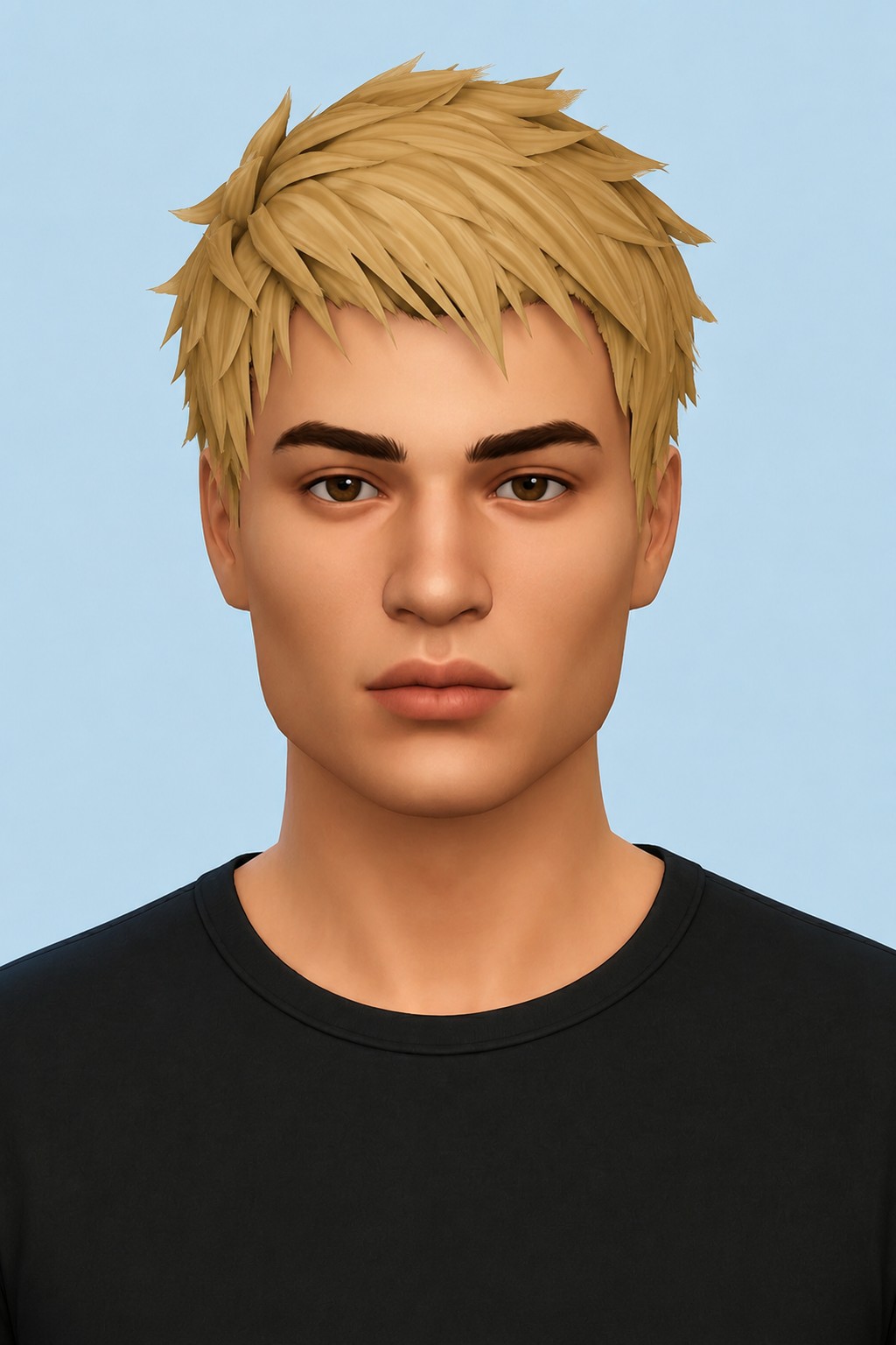 Nash Hair custom content (CC) for Sims 4 by jo_se_oh