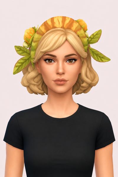 Marsha Hair custom content (CC) for Sims 4 by jo_se_oh