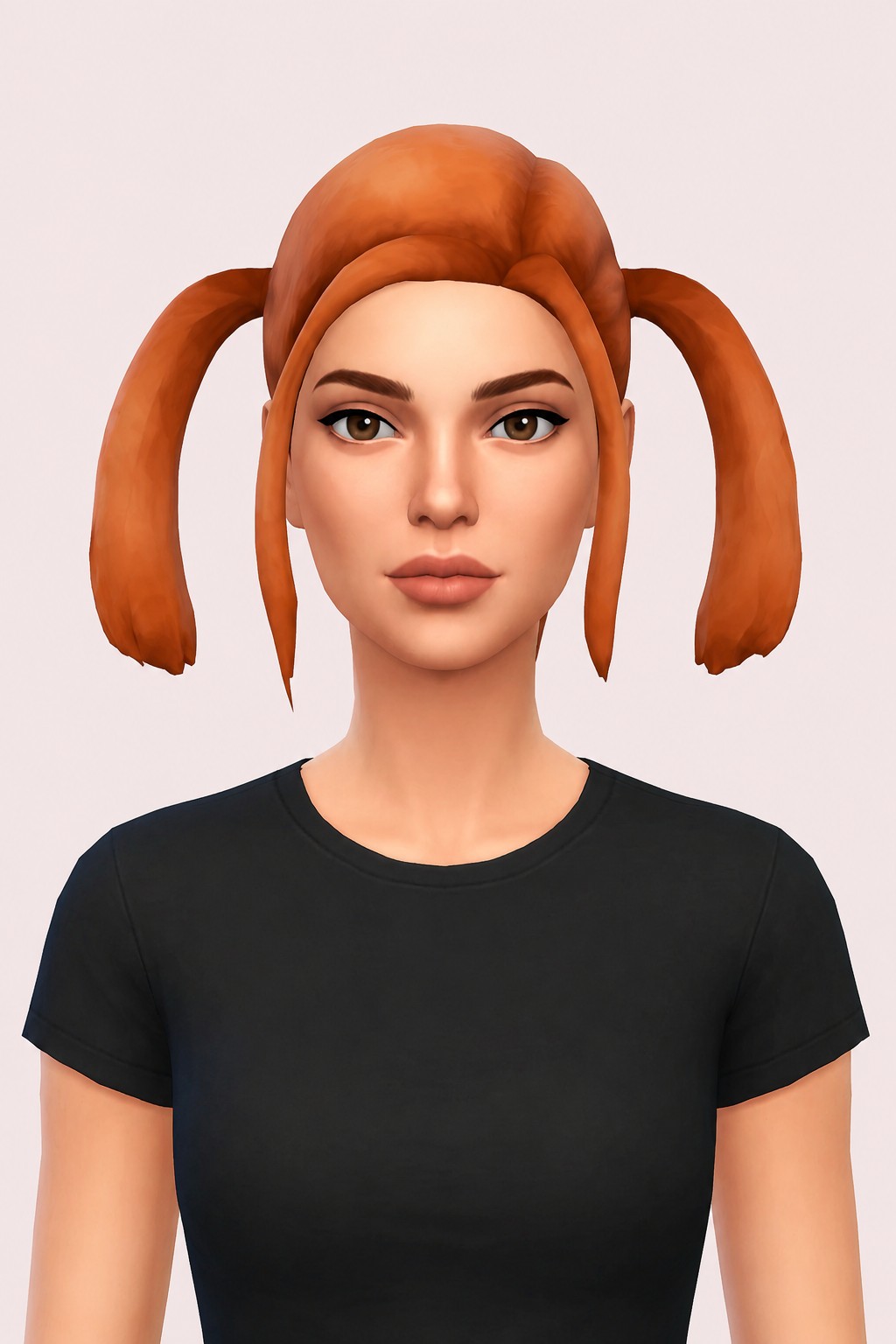 Fran/Nora Hair custom content (CC) for Sims 4 by jo_se_oh