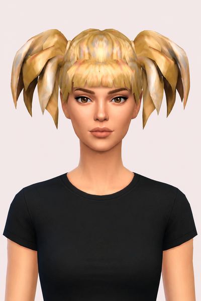 Mimi Hair (Original Bustin Out Version) custom content (CC) for Sims 4 by jo_se_oh