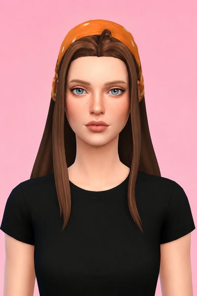 Celia Hair (OUTDATED) custom content (CC) for Sims 4 by jo_se_oh