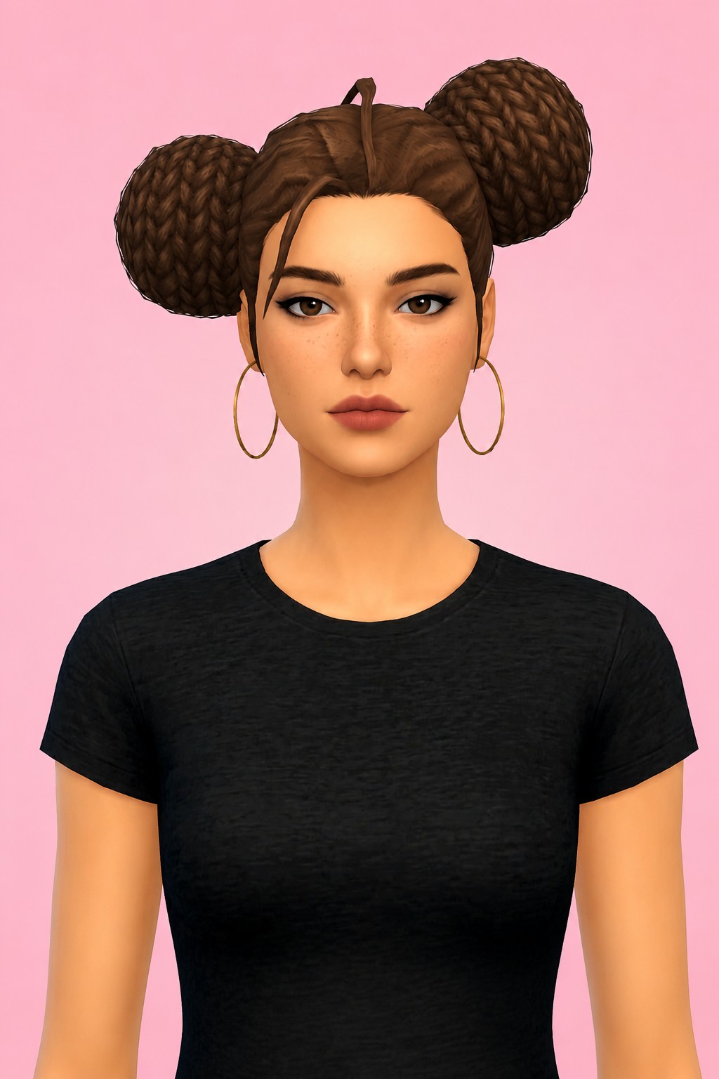 Fei Hair custom content (CC) for Sims 4 by jo_se_oh