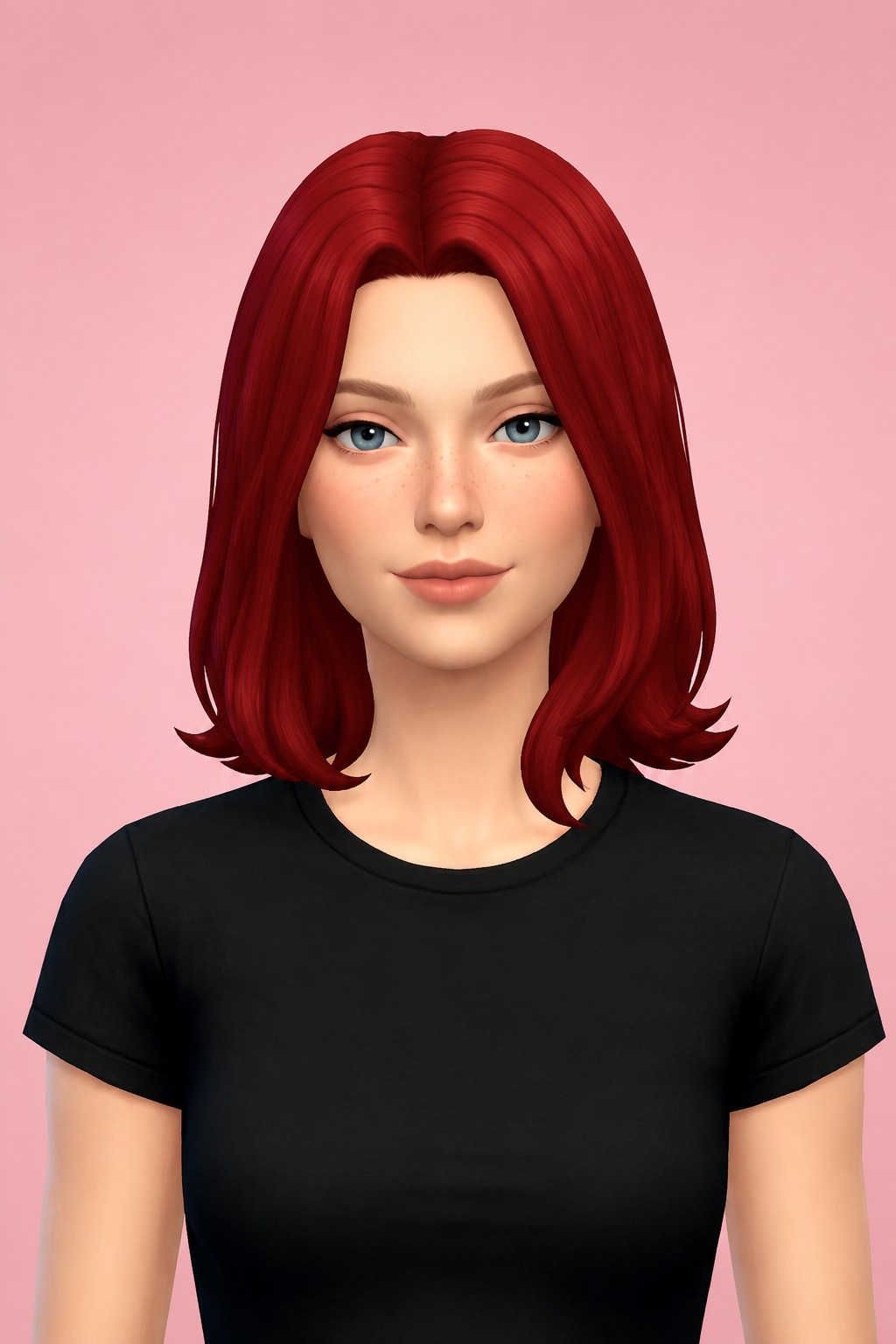 New hairstyles custom content (CC) for Sims 4 by LamaLamaLove