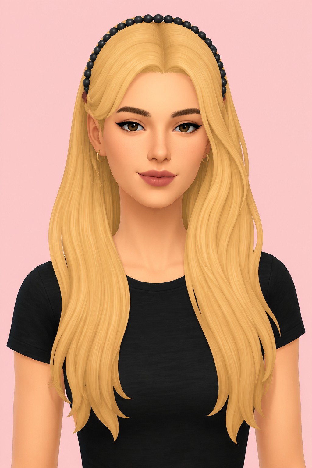New hairstyle😁 custom content (CC) for Sims 4 by LamaLamaLove