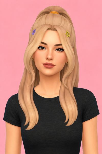 y2k style Sims 4 CC — example render